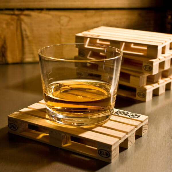 Sottobicchieri in Pallet